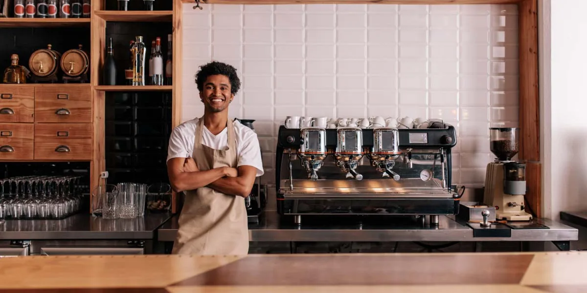Cafe – Targetpoint POS in use